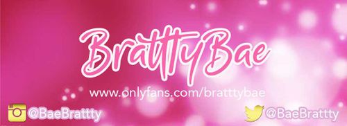 𝐵𝓇𝒶𝓉𝓉𝓉𝓎 𝐵𝒶𝑒 bratttybae OnlyFans nude and photos