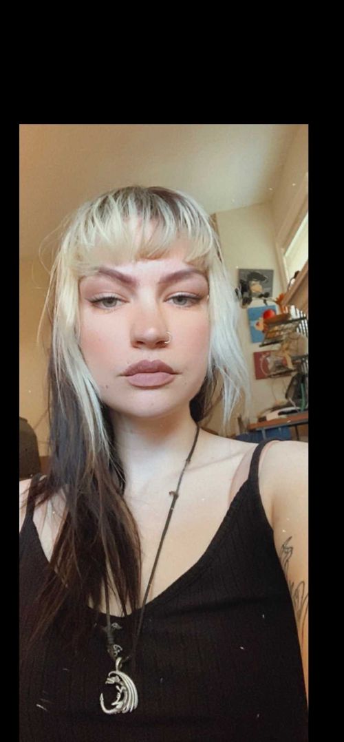 LOOK AT OUR DM🖤 - @namelesslady OnlyFans nude and photos